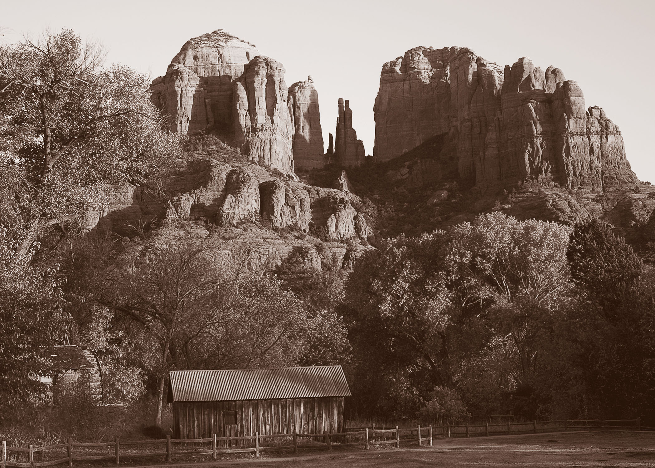 Catheral Rock Mill by Bill Birkemeier