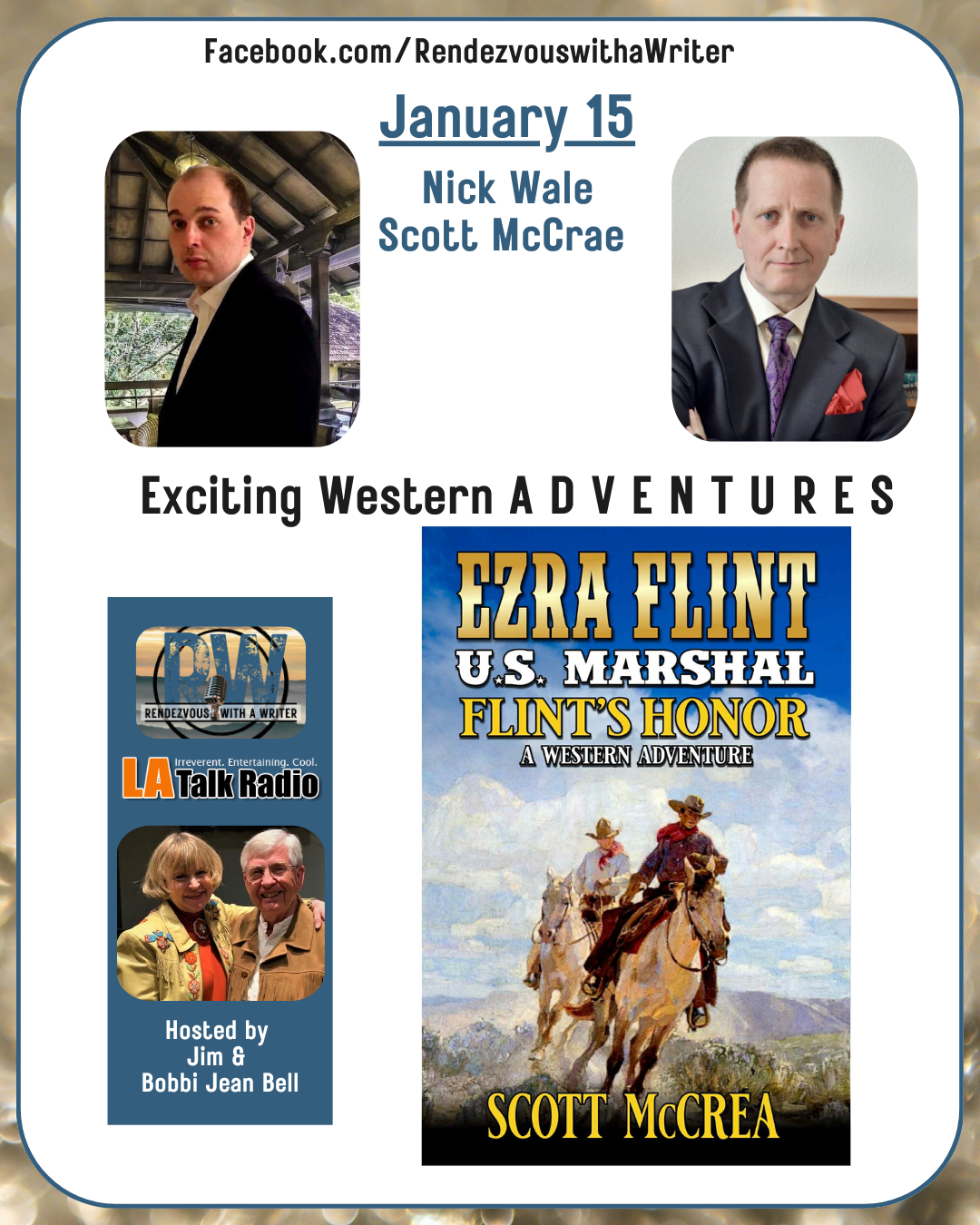 Rendezvous With A Writer #167 — Nick Wale and Scott McCrae