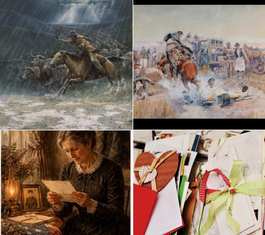 Songs chosen are based on Western artwork and letters.