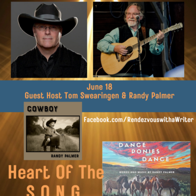 Rendezvous With A Writer #189 – Guest Host Tom Swearingen with Guest Randy Palmer